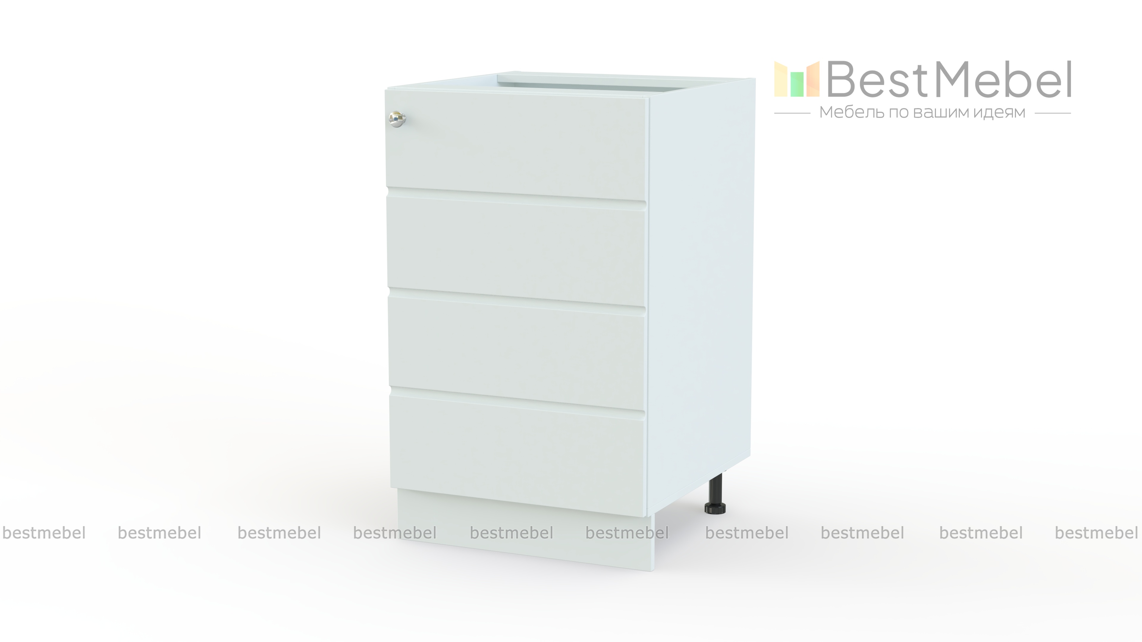 Тумба напольная Квадро 1ДВ BMS