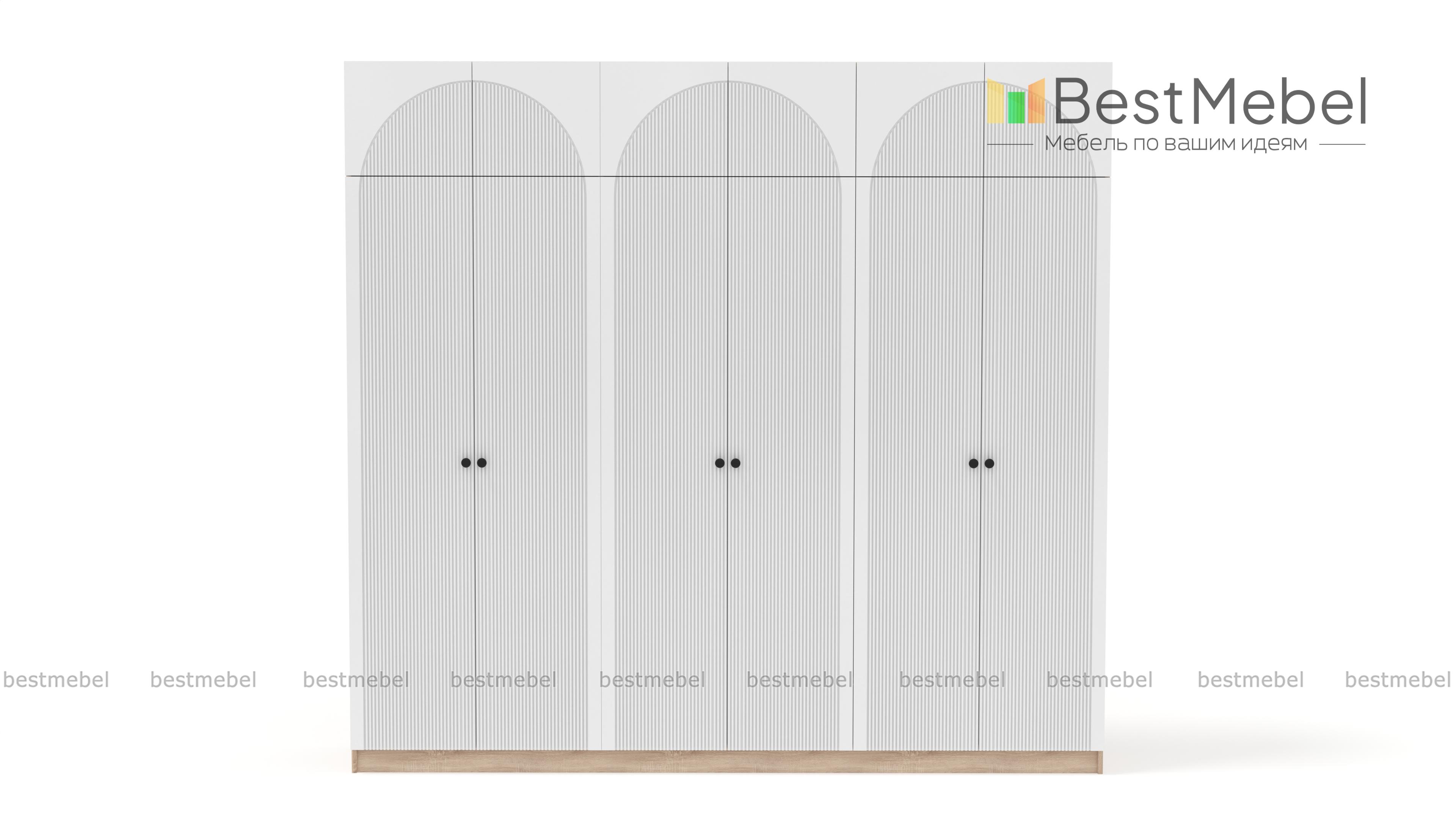 Шкаф распашной Вивьен 20 BMS - Фото