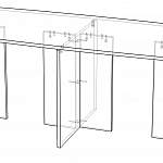 Чертеж Стол для переговоров А-I1.08.271 BMS