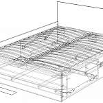 Чертеж Кровать Смайл BMS