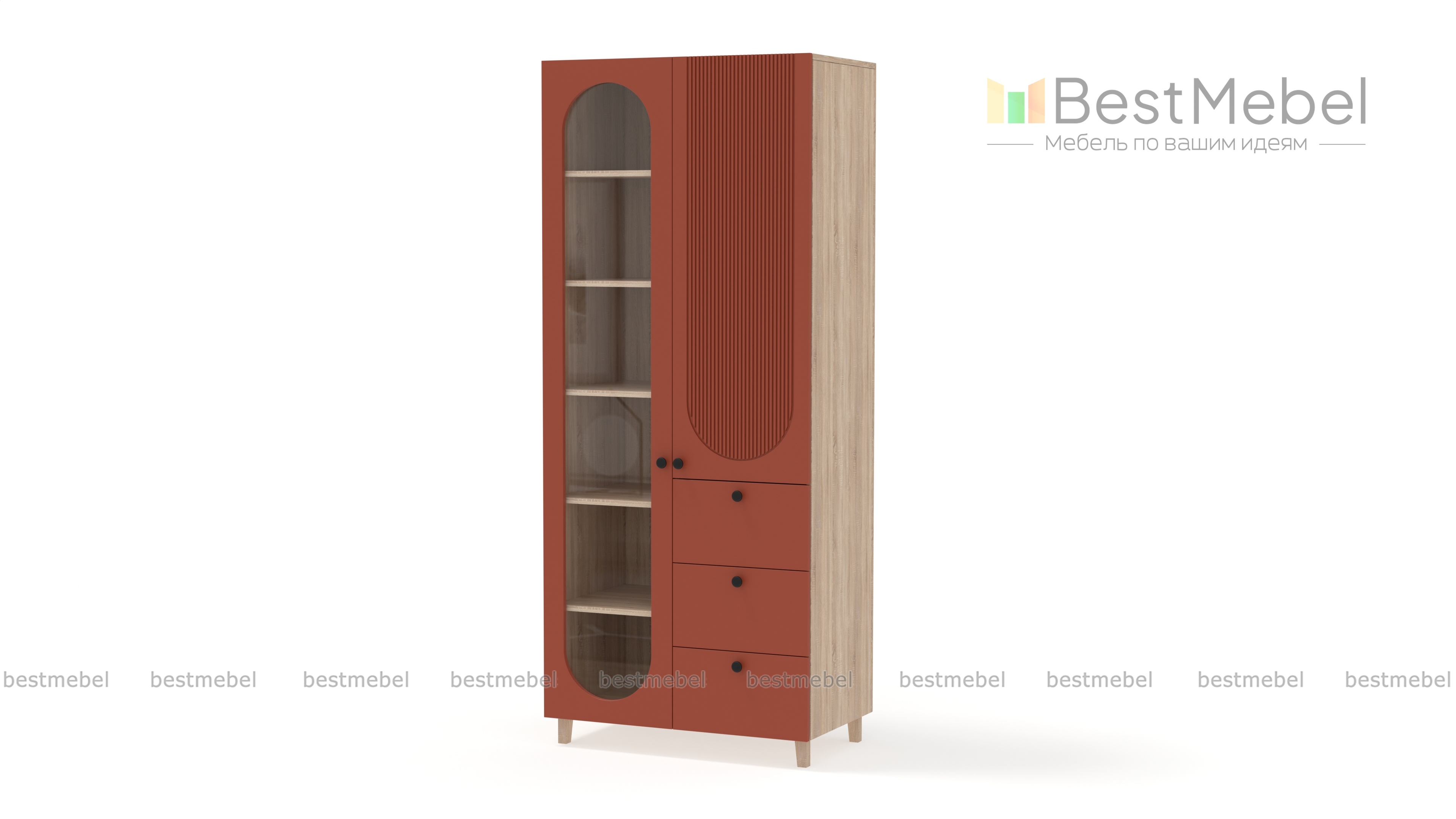 Шкаф распашной Рене 7 BMS