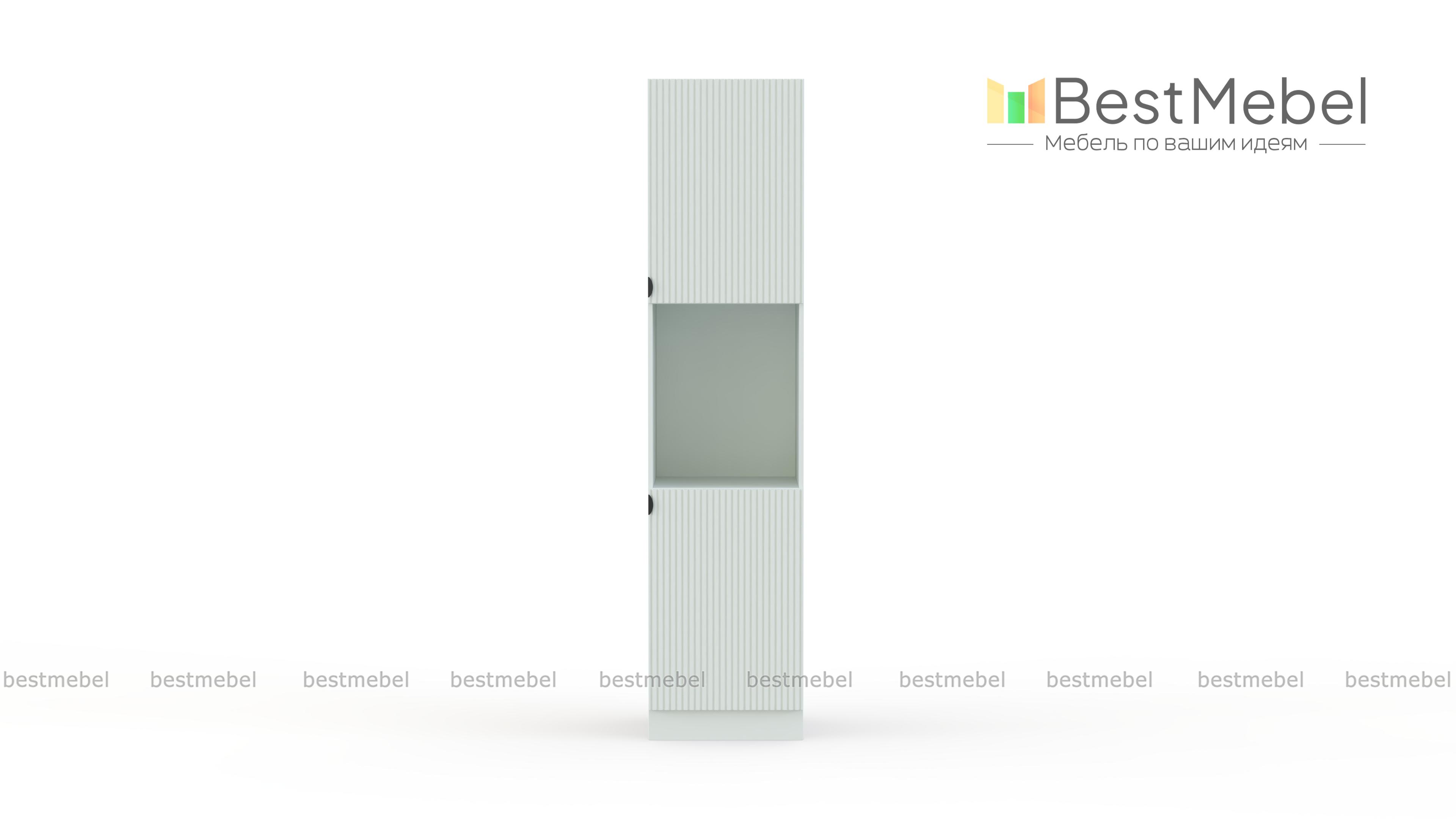 Шкаф-пенал с 2-мя дверцами Альберт 1 BMS - Фото