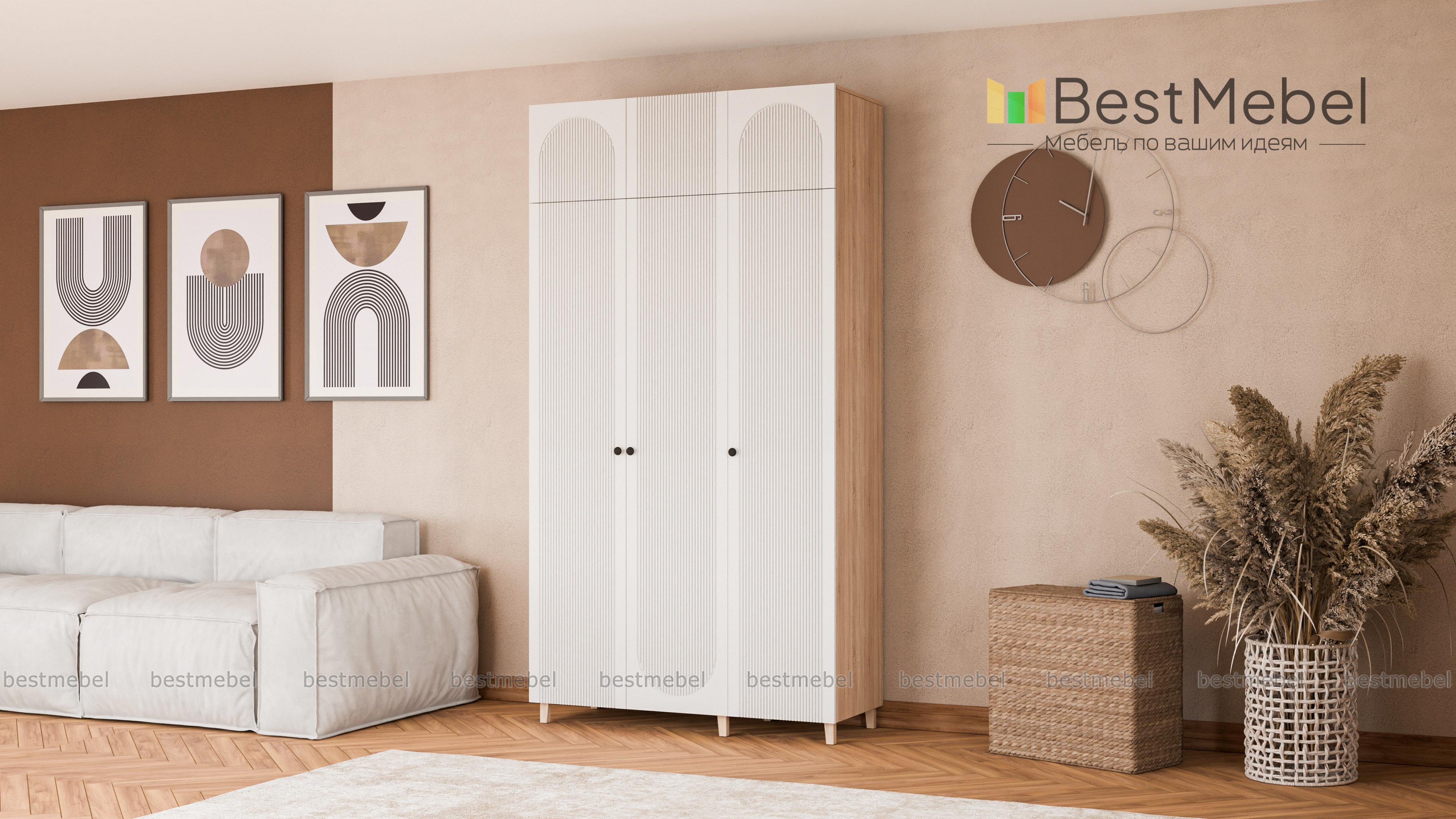 Шкаф распашной Рене 23 BMS - Фото