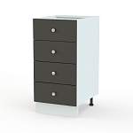 Тумба напольная Квадро 4МЯ BMS - Фото 6