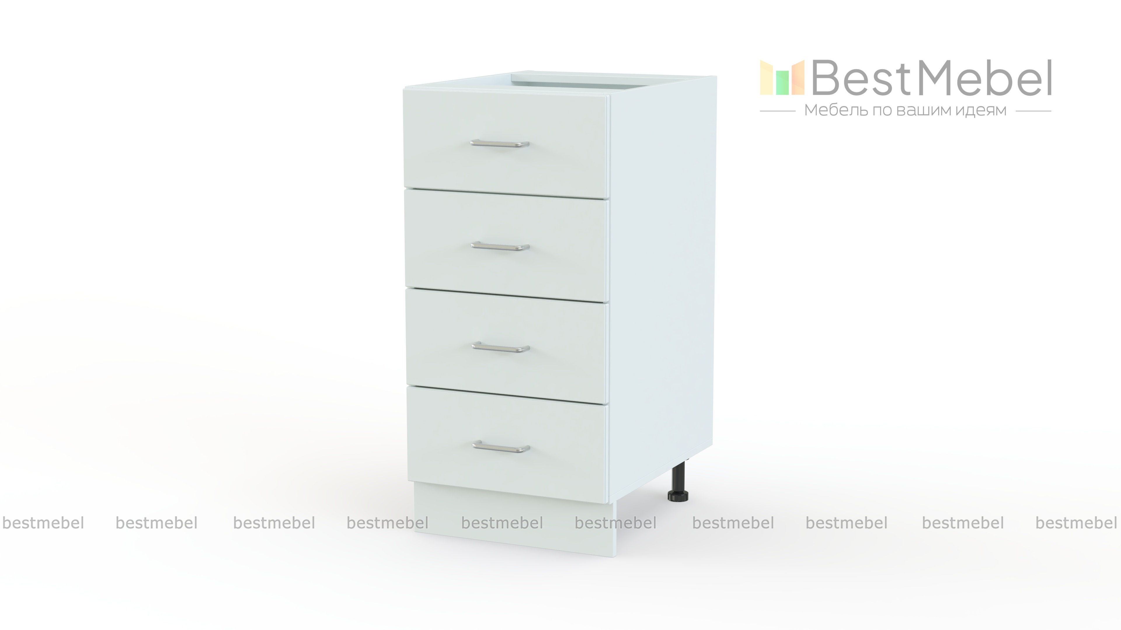 Шкаф нижний с 4-мя ящиками Изабелла BMS