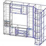 Схема сборки Гостиная Карина 18 АС BMS