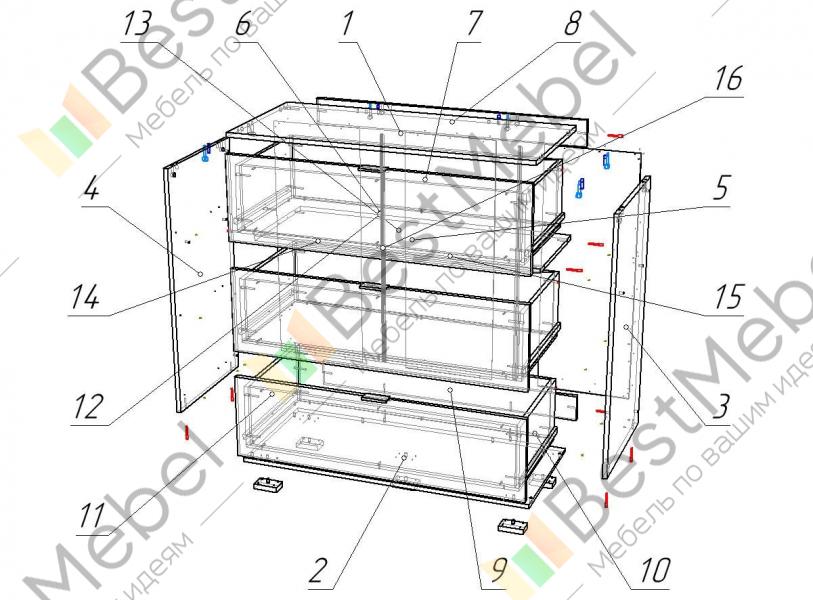 Комод 3 ящика сборка. Схема сборки комод стандарт-3 БТС. Схема сборки комод Letta Сити 5 ящиков. Схема сборки комода 4 ящика без ручек. Сборка комода 3 ящика.