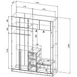 Схема сборки Прихожая Даниель 10 BMS