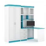 Шкаф со столом Классик 21 BMS - Фото 10