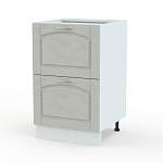 Стол с 2-мя ящиками Трапеза BMS - Фото 5