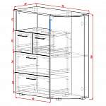 Схема сборки Комод радиусный Этюд 19 BMS