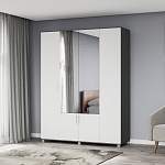 Шкаф Карина 4х створчатый с зеркалом К42 BMS - Фото 5