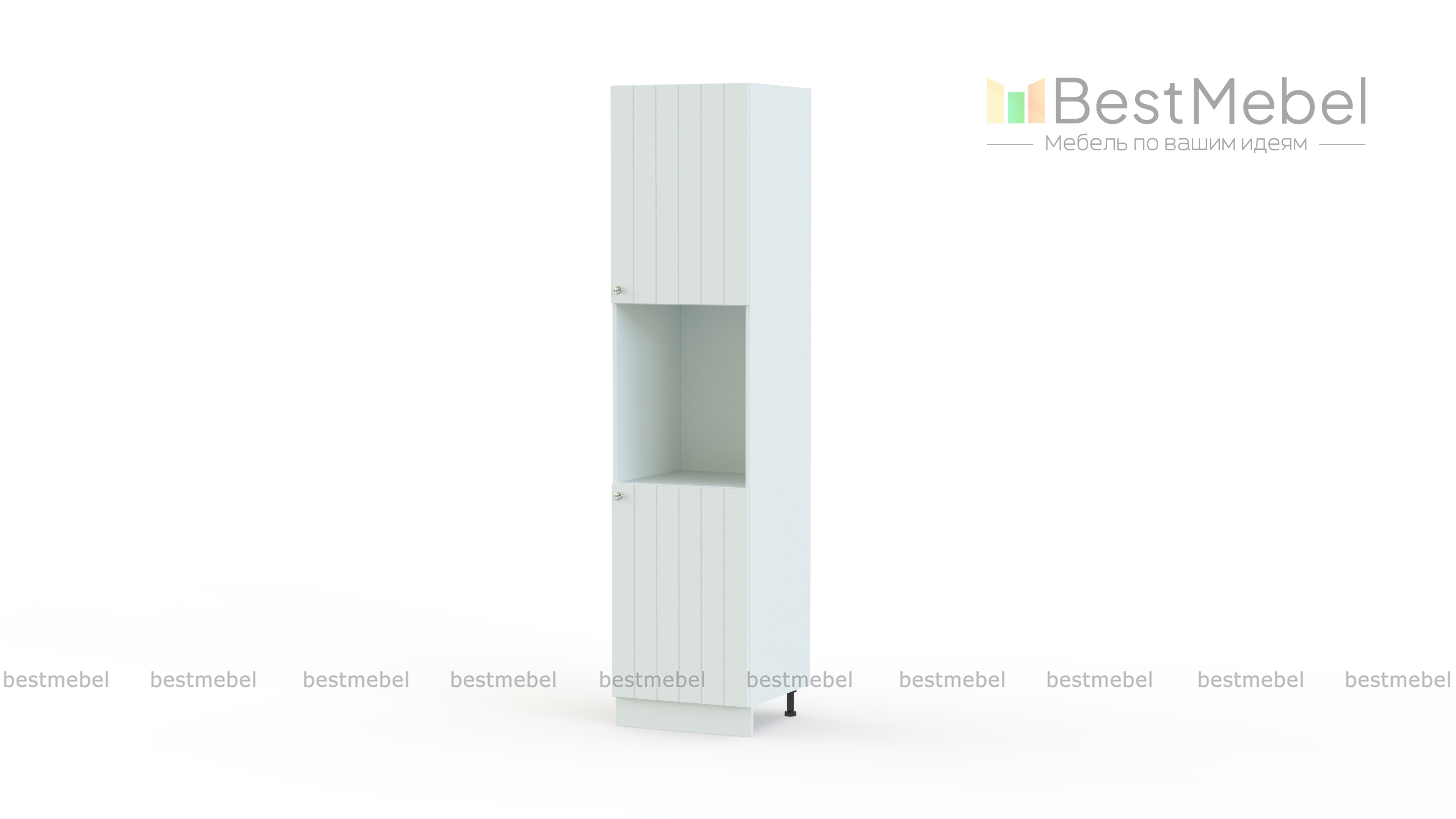 Шкаф пенал  с 2-мя дверцами Прованс 1 BMS