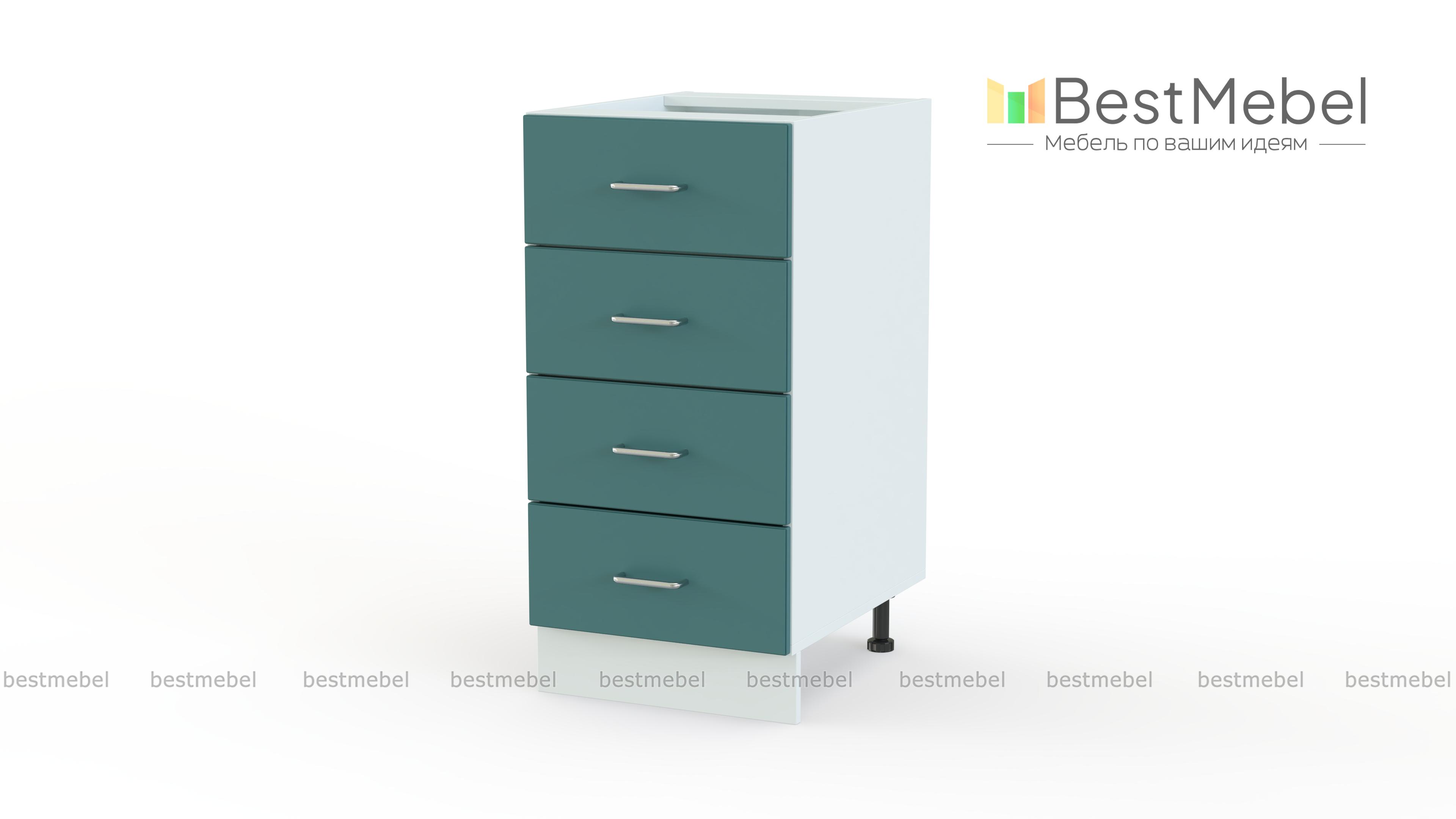 Шкаф нижний с 4-мя ящиками Изабелла BMS - Фото