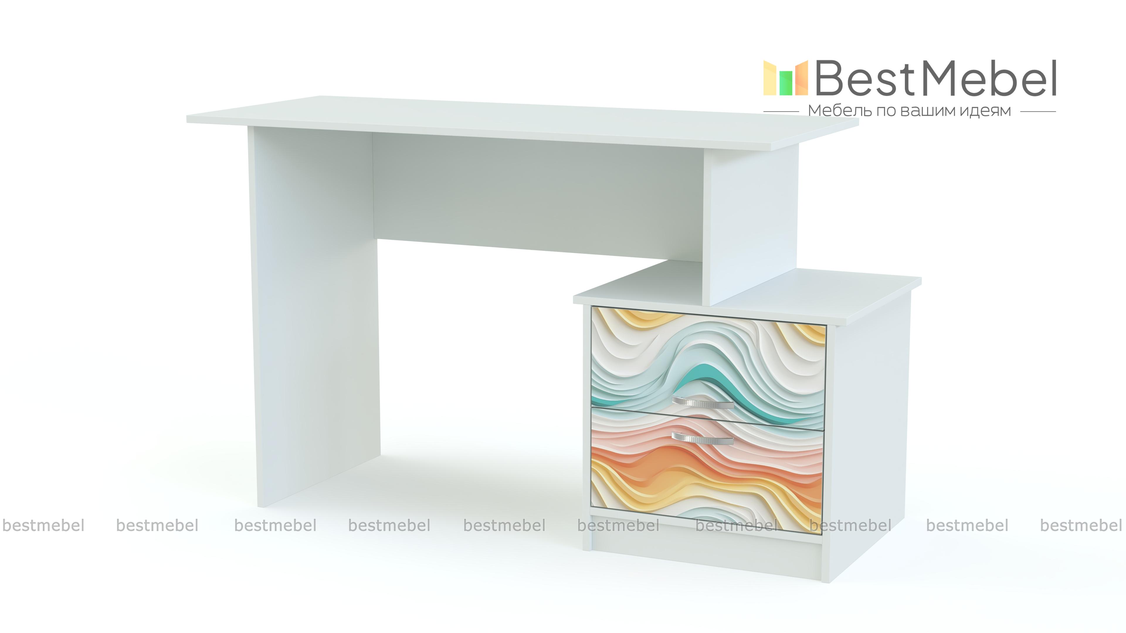 Туалетный стол Кливия 641.60 BMS - Фото