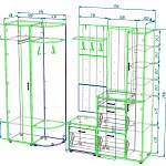 Схема сборки Прихожая Амаранта BMS