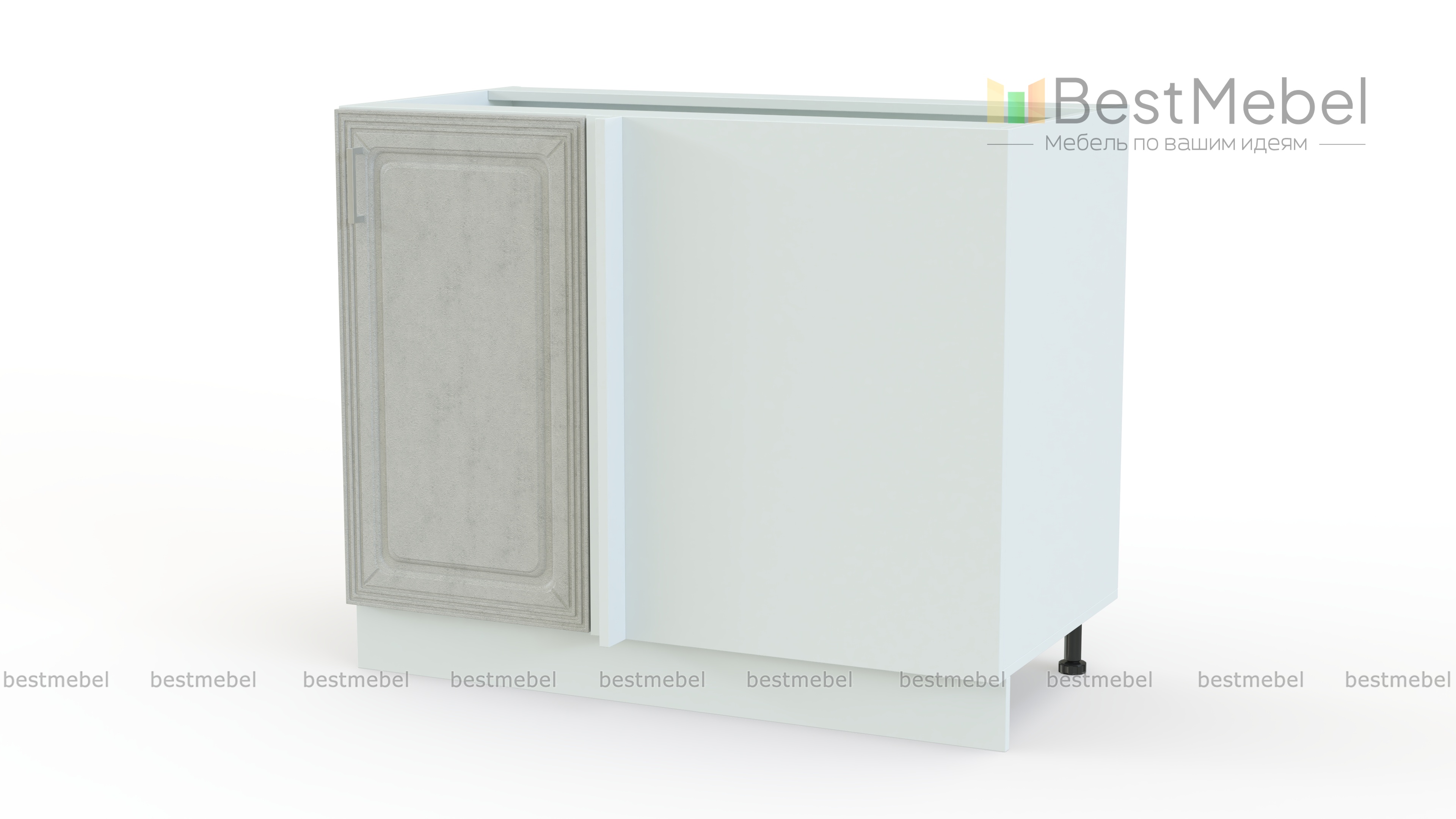 Тумба напольная угловая Ника BMS