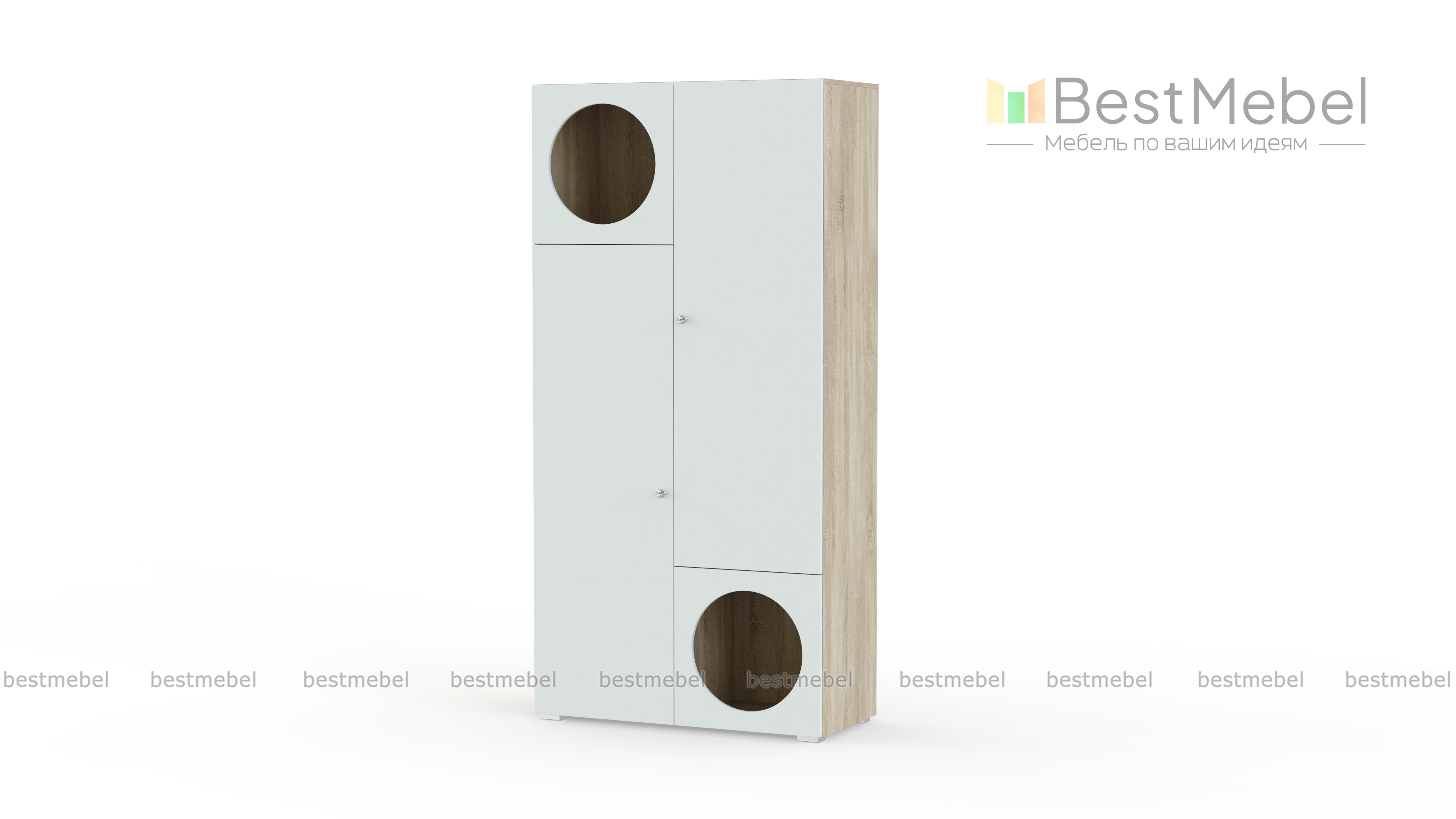 Шкаф распашной Авелин 9 BMS