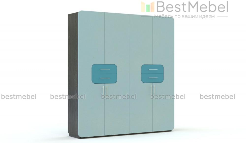 Распашной шкаф Мадейра 3 BMS - Фото