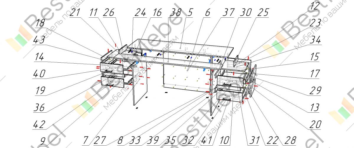 Схема сборки атланта
