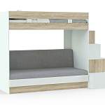 Кровать чердак Карамель 75-01 BMS - Фото 2