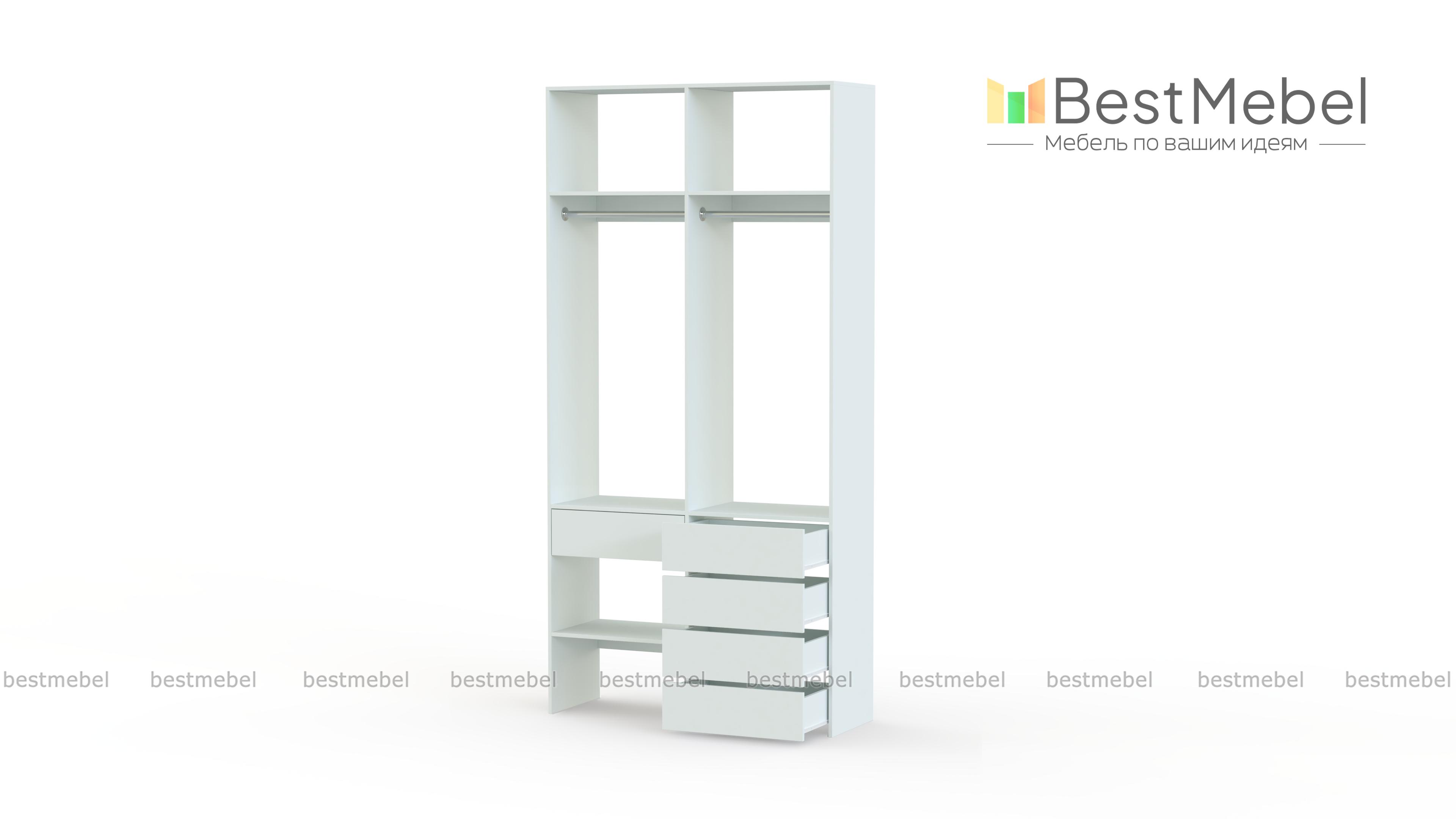 Стеллаж для одежды Мирта 46 BMS - Фото