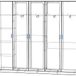 Схема сборки Распашной шкаф Рената 1 BMS
