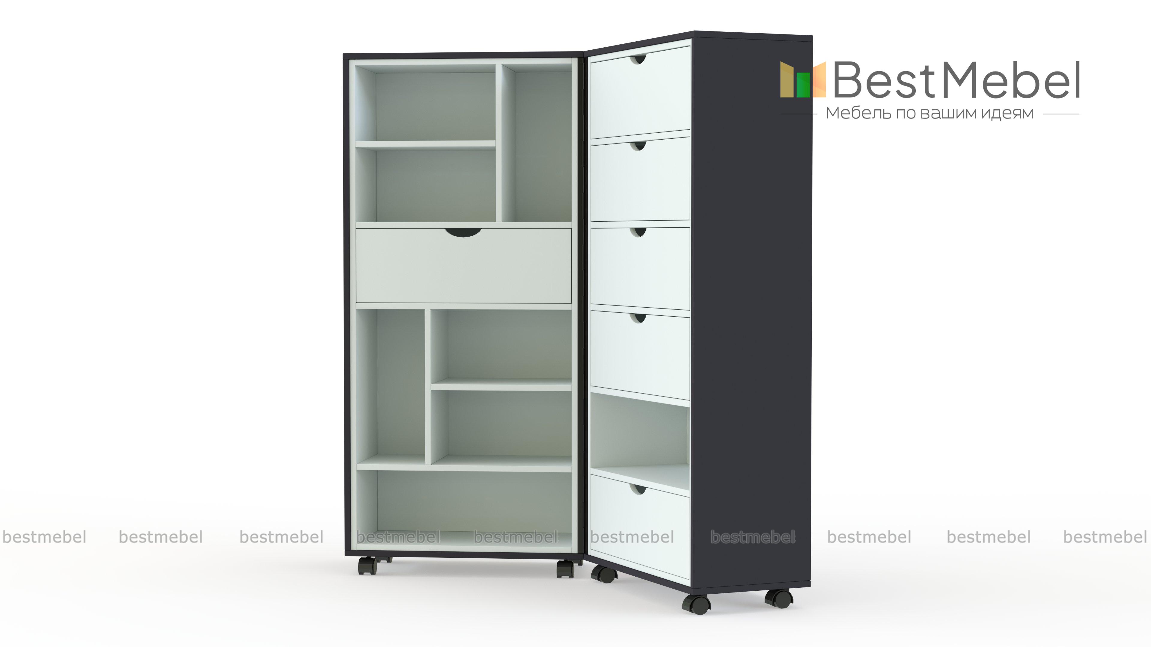 Комод на колесиках Лекси 7 BMS - Фото