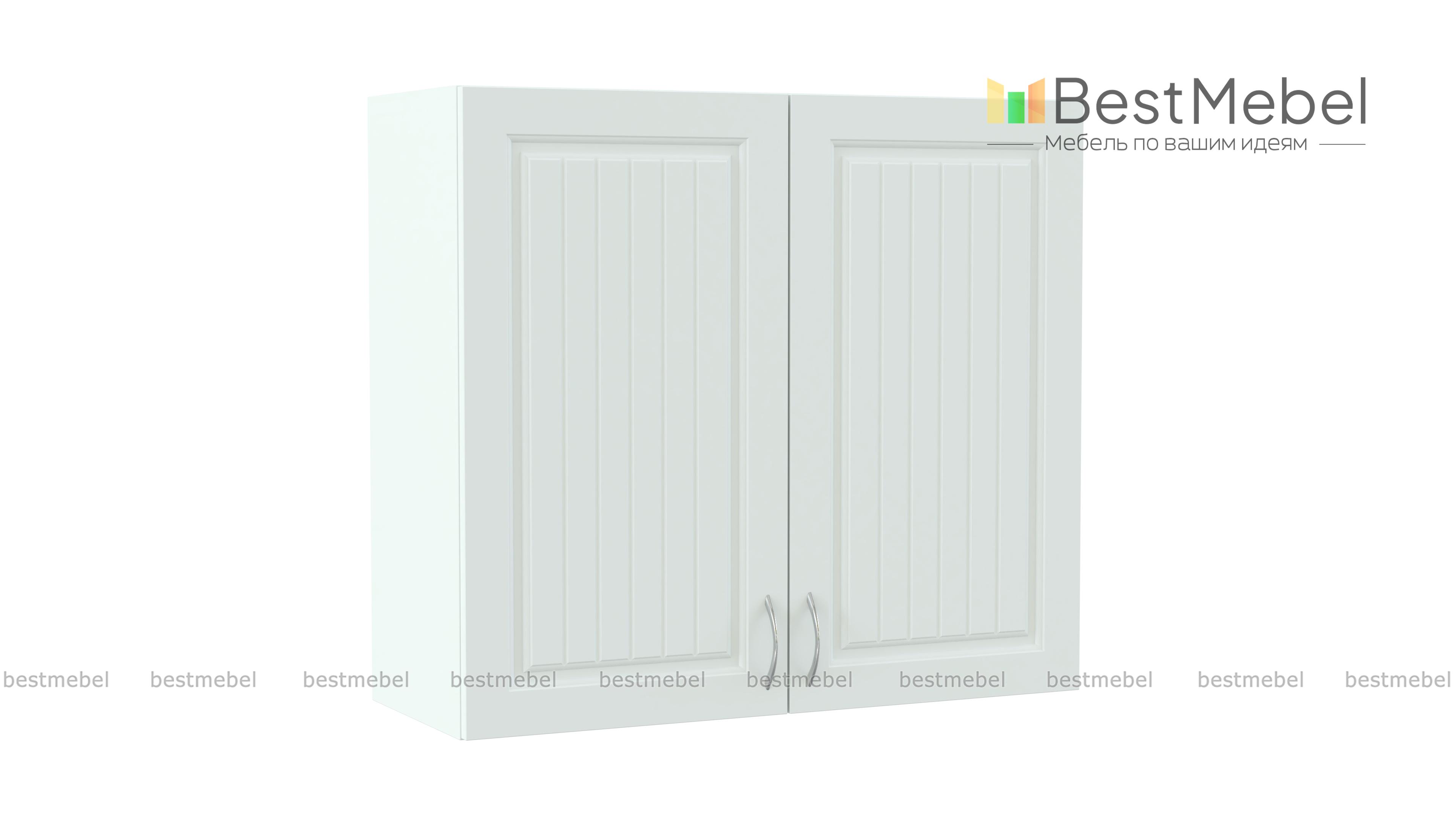 Шкаф навесной Николь 2 двери BMS - Фото