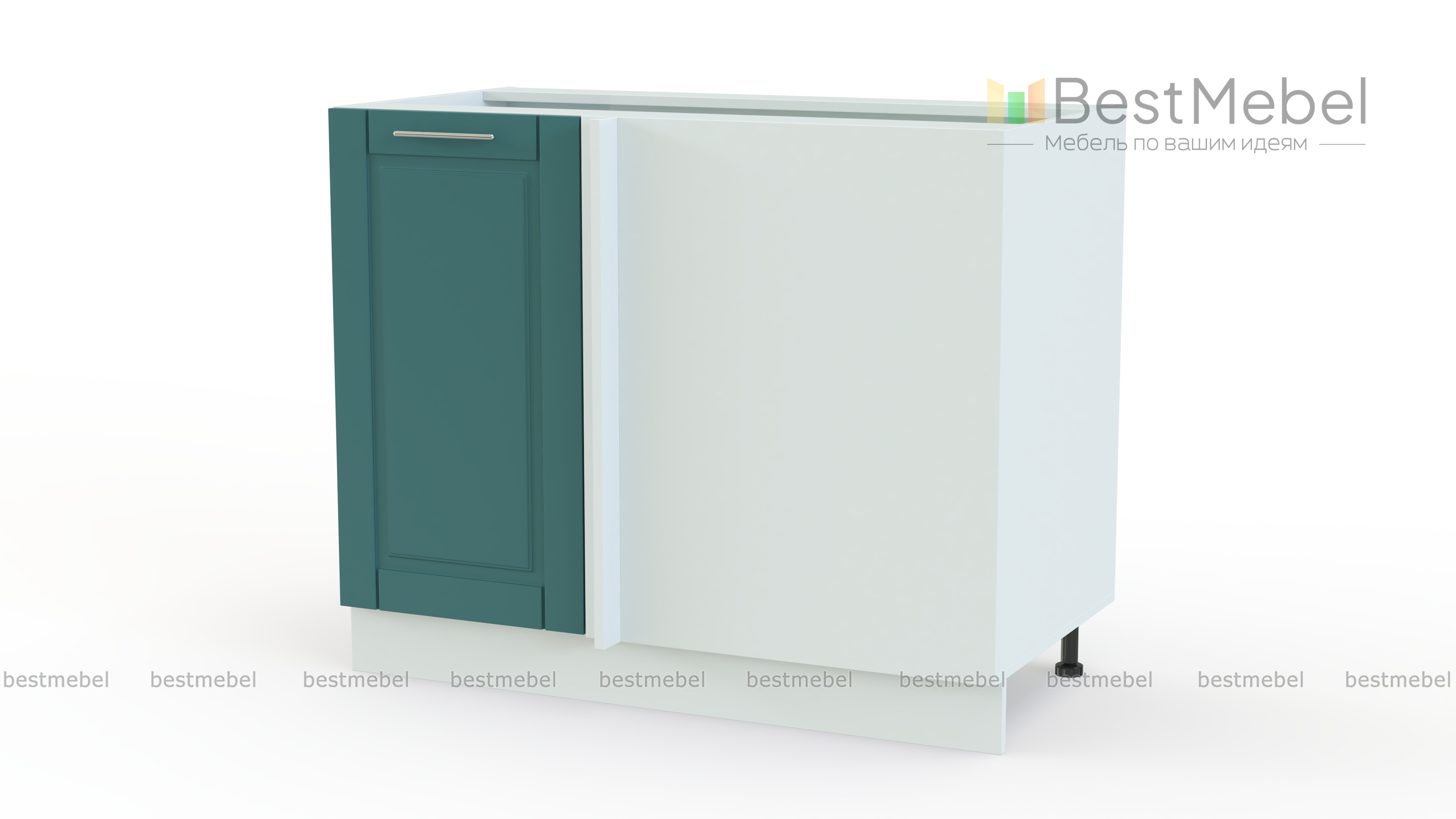 Шкаф нижний Палермо Тумба угловая с прямым фасадом BMS