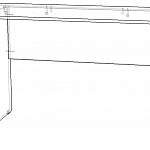 Чертеж Письменный стол Ноче экко СПМ-02.1 BMS