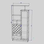 Схема сборки Стеллаж Альфред 2 BMS