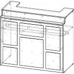 Чертеж Стойка ресепшн №35Б BMS
