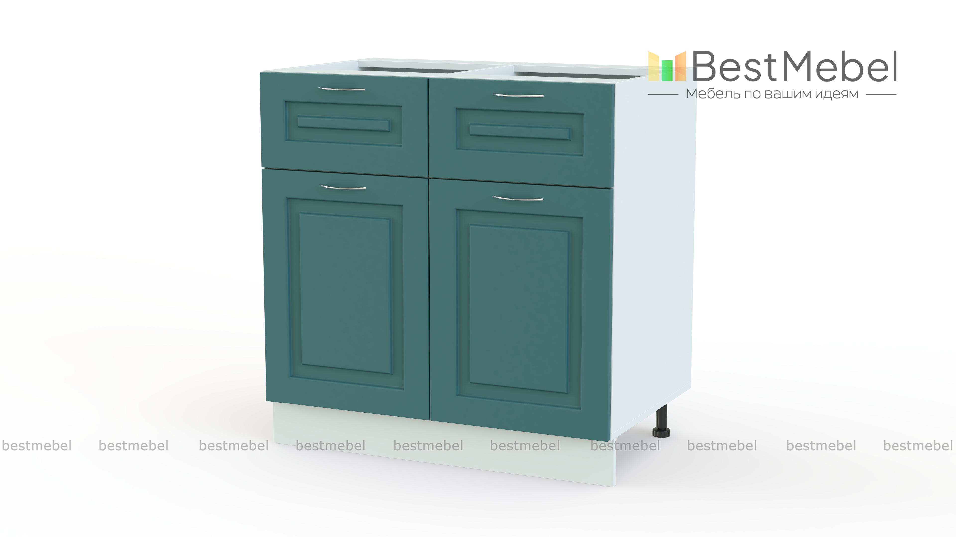 Шкаф нижний Гарда 600 2 ящика BMS - Фото