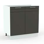 Стол рабочий 2-х дв. Олимпия  BMS - Фото 3