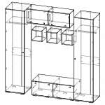 Схема сборки Гостиная Домино 6 BMS