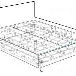 Чертеж Кровать Алиса-2.3 BMS