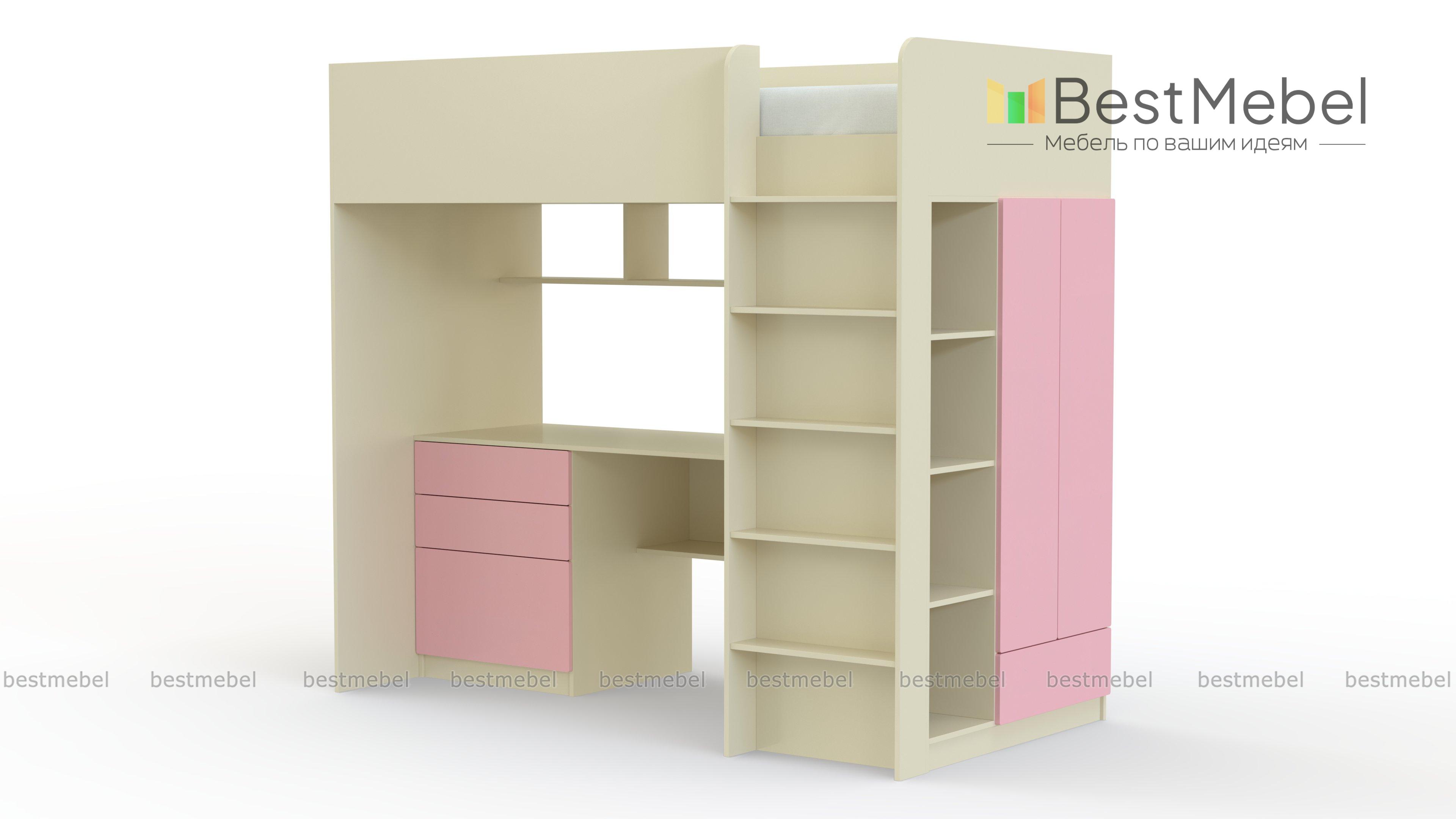 Кровать-чердак Скай Нео 11 BMS - Фото