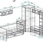 Чертеж Детская комната Дино 5 BMS