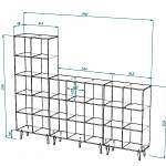 Чертеж Стеллаж Сабро 3 BMS