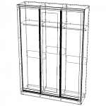 Схема сборки Шкаф-купе Классика 2 BMS