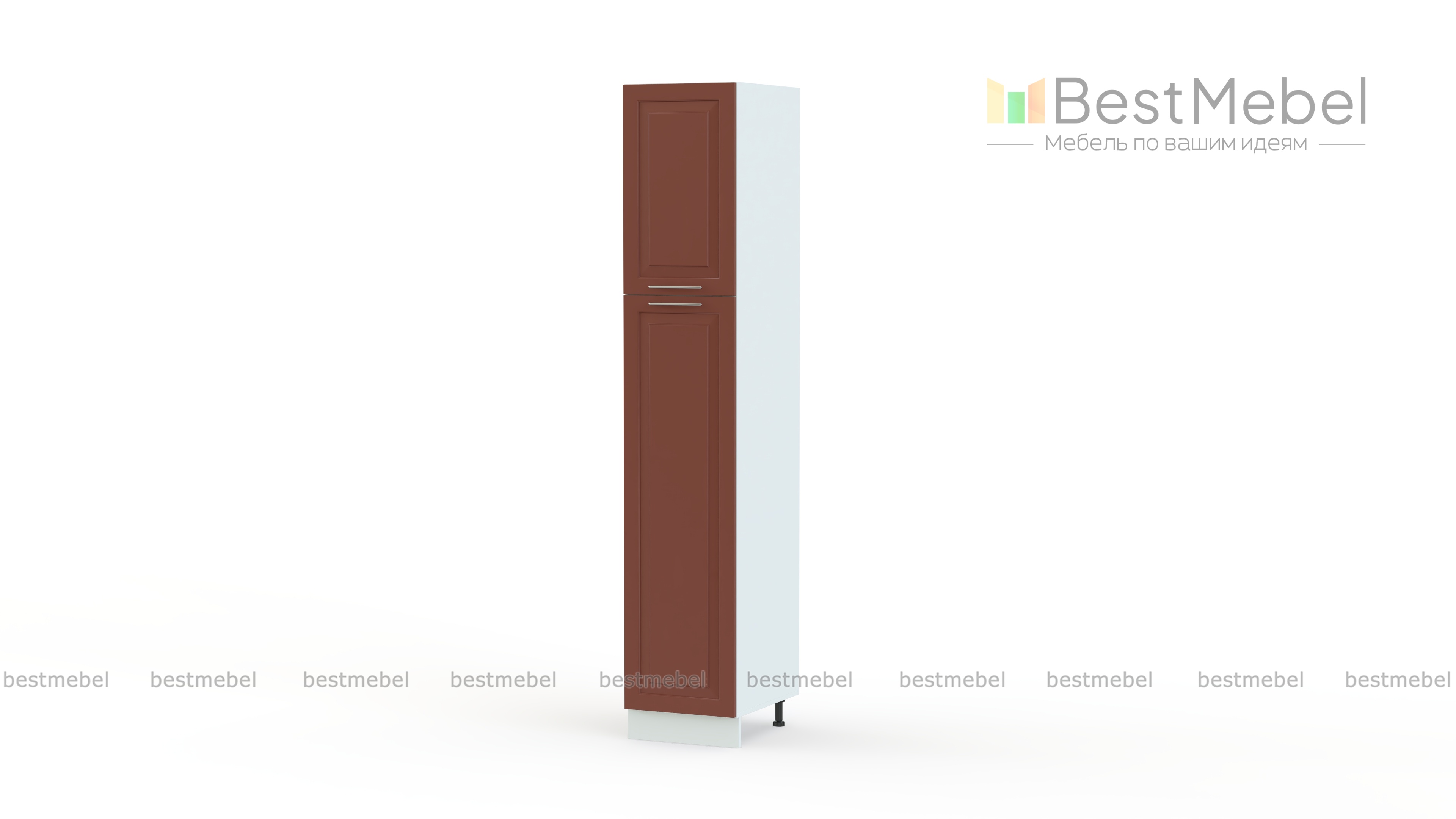 Шкаф-пенал двухдверный Ирен BMS