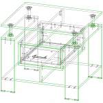 Схема сборки Стол журнальный ТриА 3.1 BMS