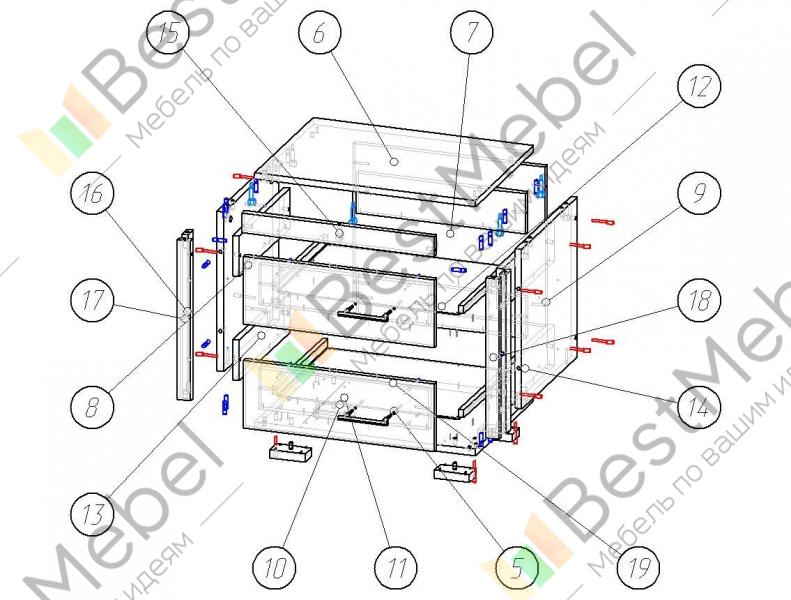 Турист 4 схема