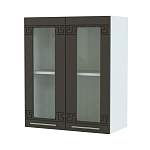 Шкаф навесной со стеклом 1000 Греция BMS - Фото 7