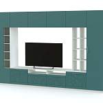 Стенка-горка Вельвет 4 Глянец BMS - Фото 1