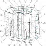 Схема сборки Распашной шкаф Милена 4Д BMS