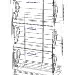 Схема сборки Обувница ЛТО-3 BMS