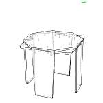 Схема сборки Стол журнальный Kassio BMS