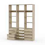 Стеллаж для одежды Мирта 96 BMS - Фото 2